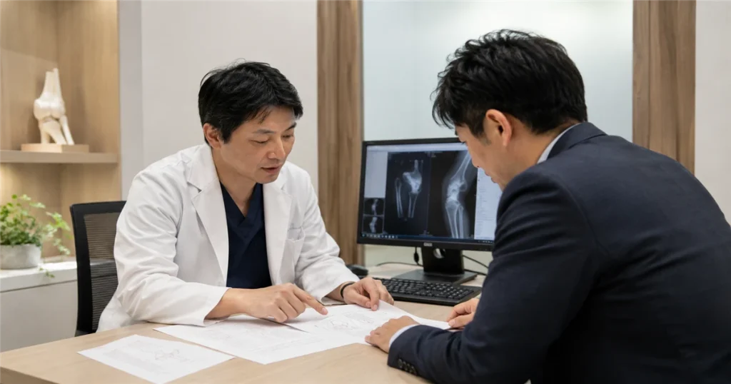 再生医療の申請前に確認する治療内容を示した画像