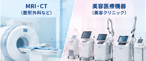保守費用見直しの対象になり得るMRI・CTなどの医療機器