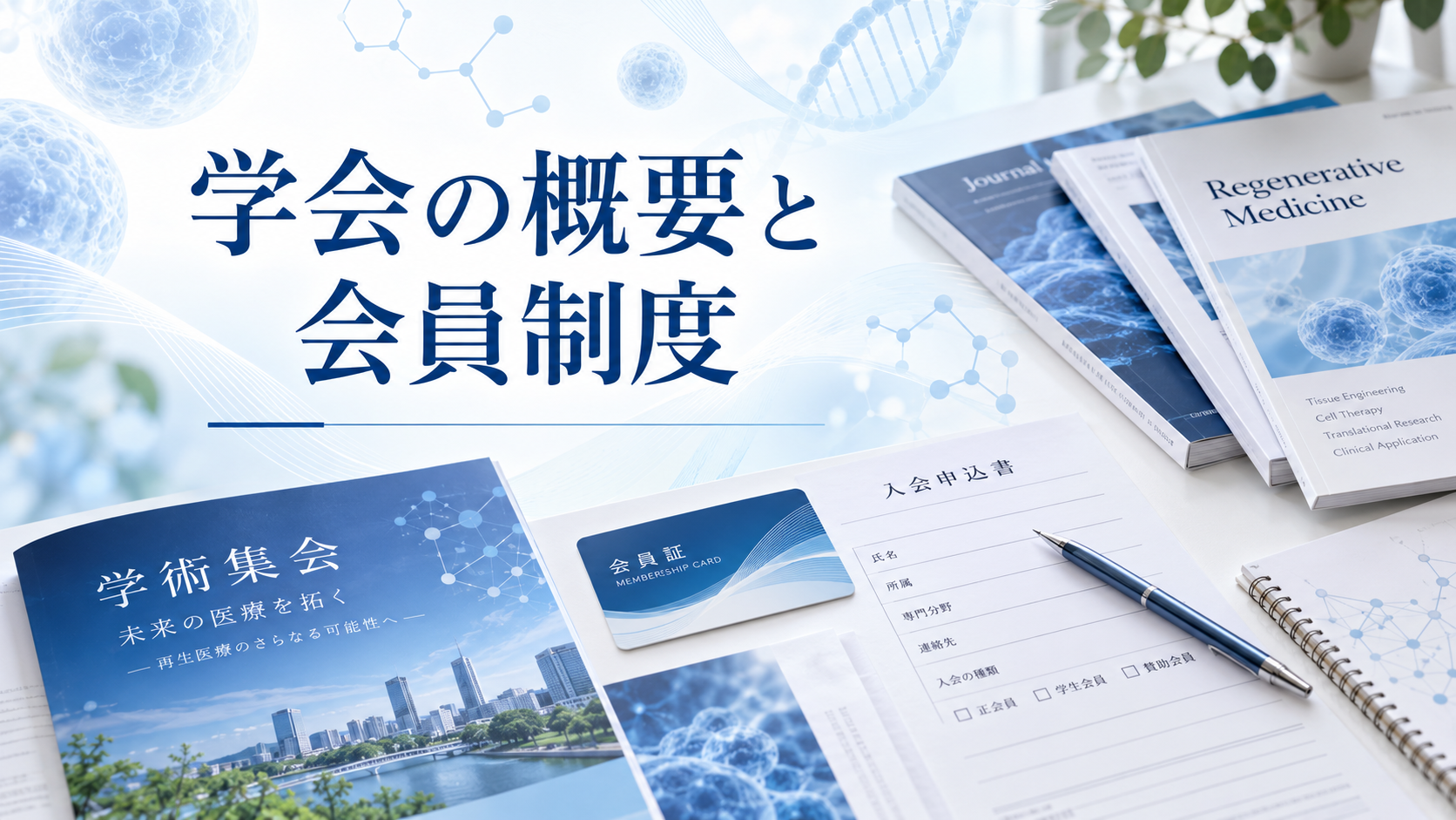 日本再生医療学会の概要と会員制度